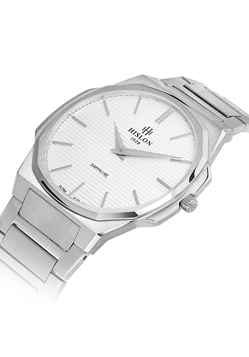Hislon Men's Classic CL127S-02SS 4